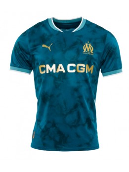 Olympique de Marseille Replika Borta Kläder 2024-25 Kortärmad
